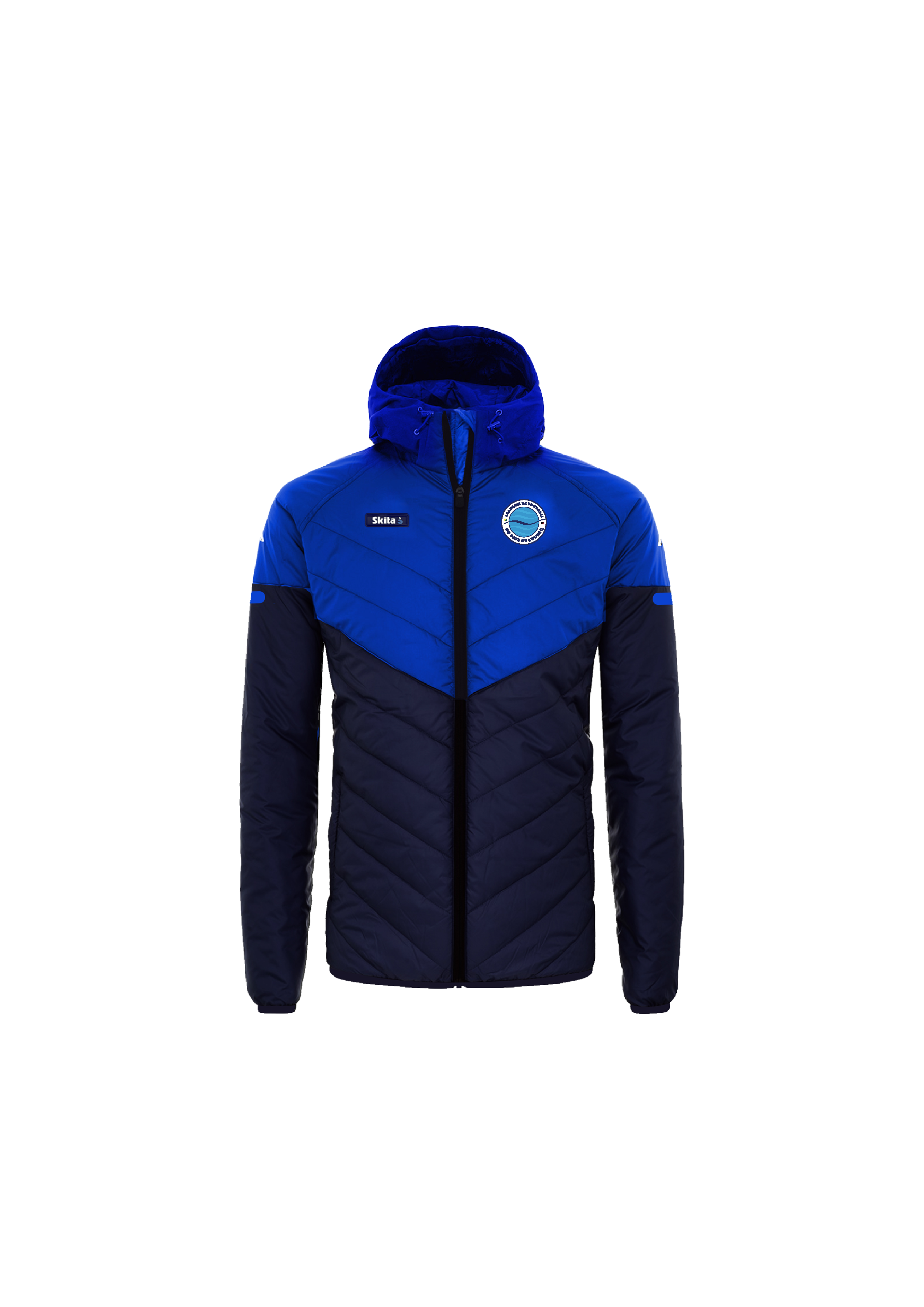 Doudoune Liga Pro bleu roi/bleu nuit  (PAYS DU L'OURCQ)